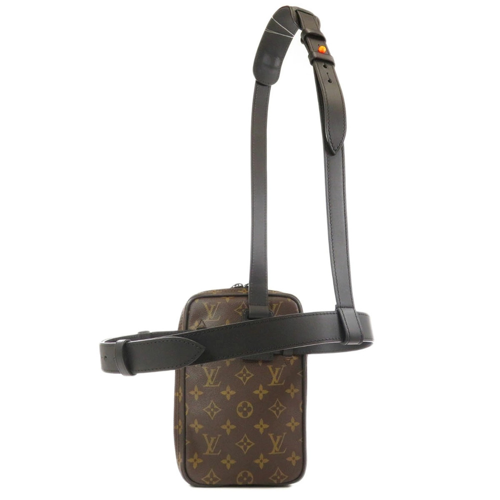 Louis Vuitton Side Belt Bag Monogram Utility Ray Body Solar Crossbody Bum Brown